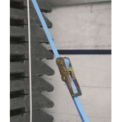 Lashing strap, 1-part, with ratchet | Strap width: 25,00 mm | Tensile force/daN 400 / 800 | Length 6.00 m